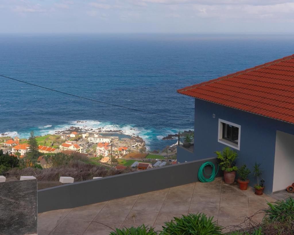 Casa Azul - Ocean View Villa Porto Moniz Bagian luar foto