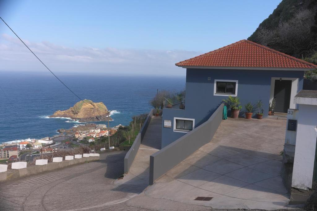 Casa Azul - Ocean View Villa Porto Moniz Bagian luar foto
