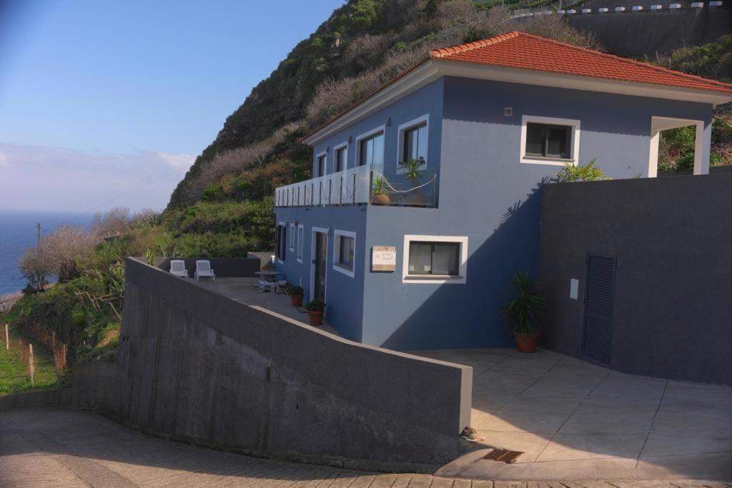 Casa Azul - Ocean View Villa Porto Moniz Bagian luar foto