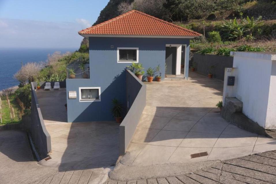 Casa Azul - Ocean View Villa Porto Moniz Bagian luar foto